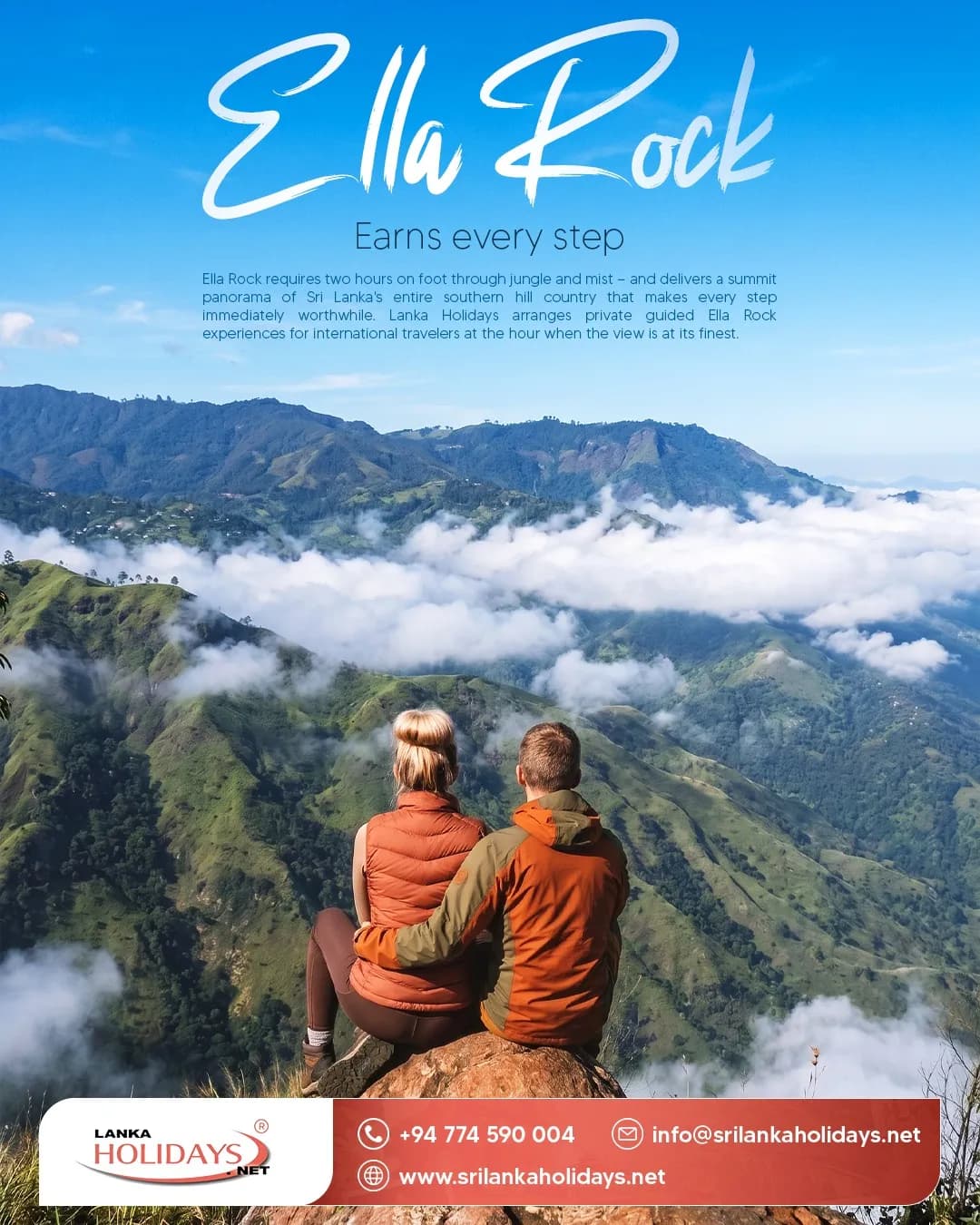 Lanka Holidays post design